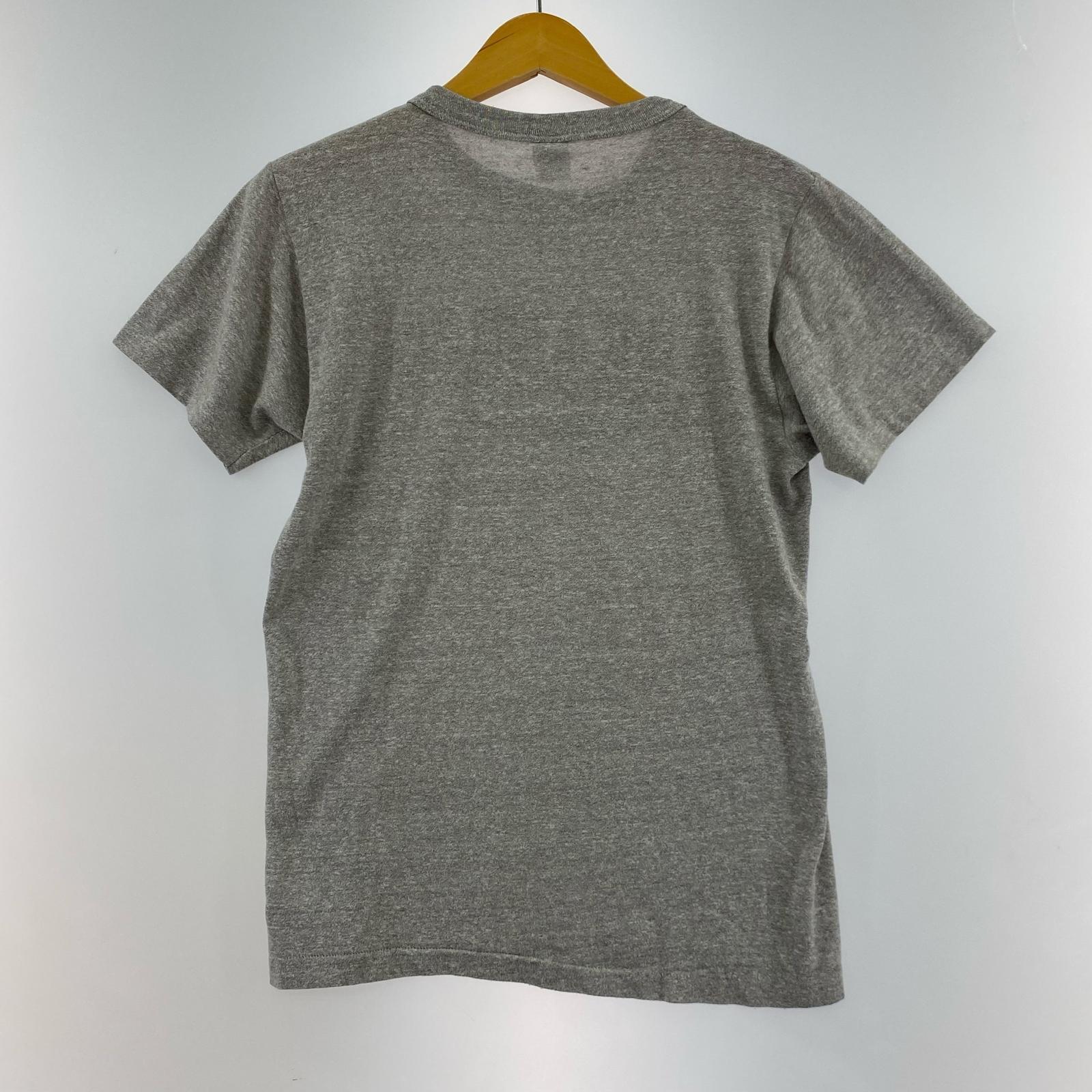 半袖Tシャツ 80s USA製 ARKANSAS M M グレー