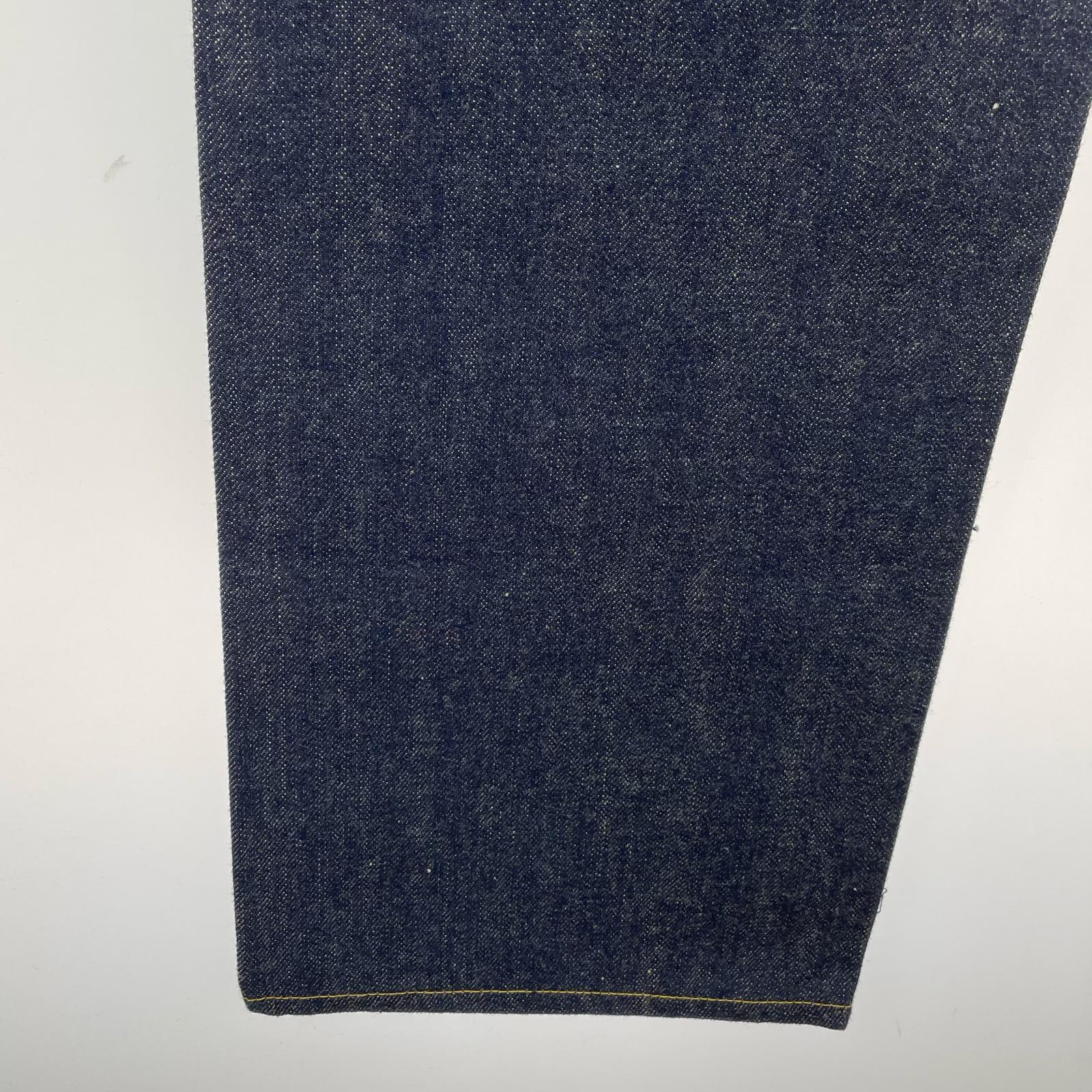 デニムパンツ 66501 deadstock 日本製 33/36 33 ブルー