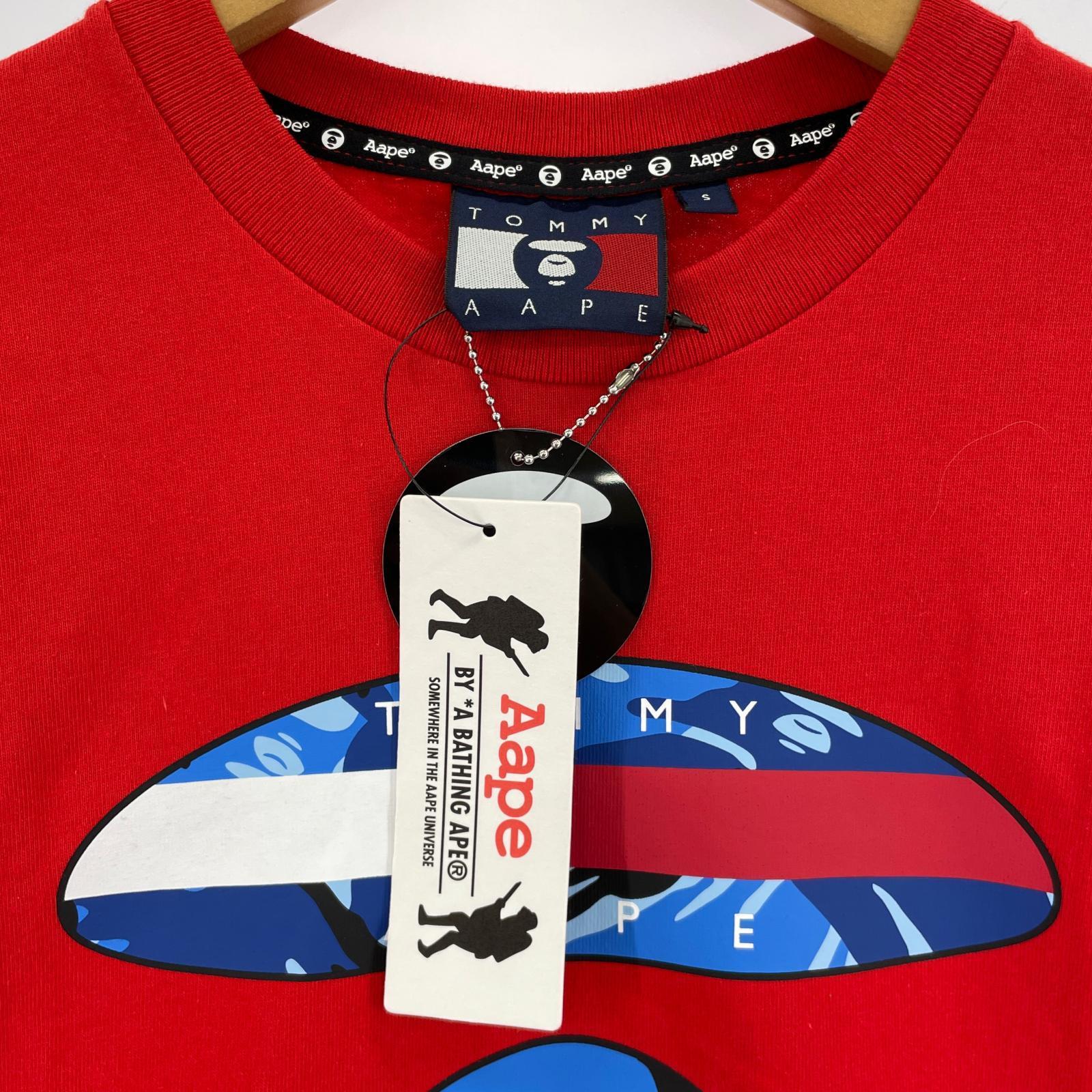 半袖Tシャツ ×TOMMY S レッド