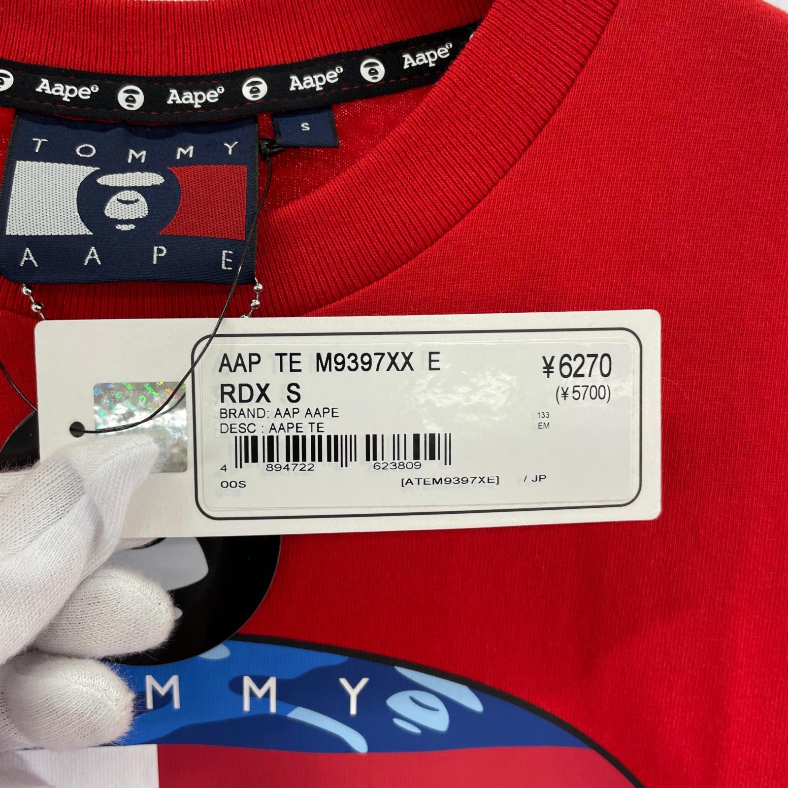 半袖Tシャツ ×TOMMY S レッド