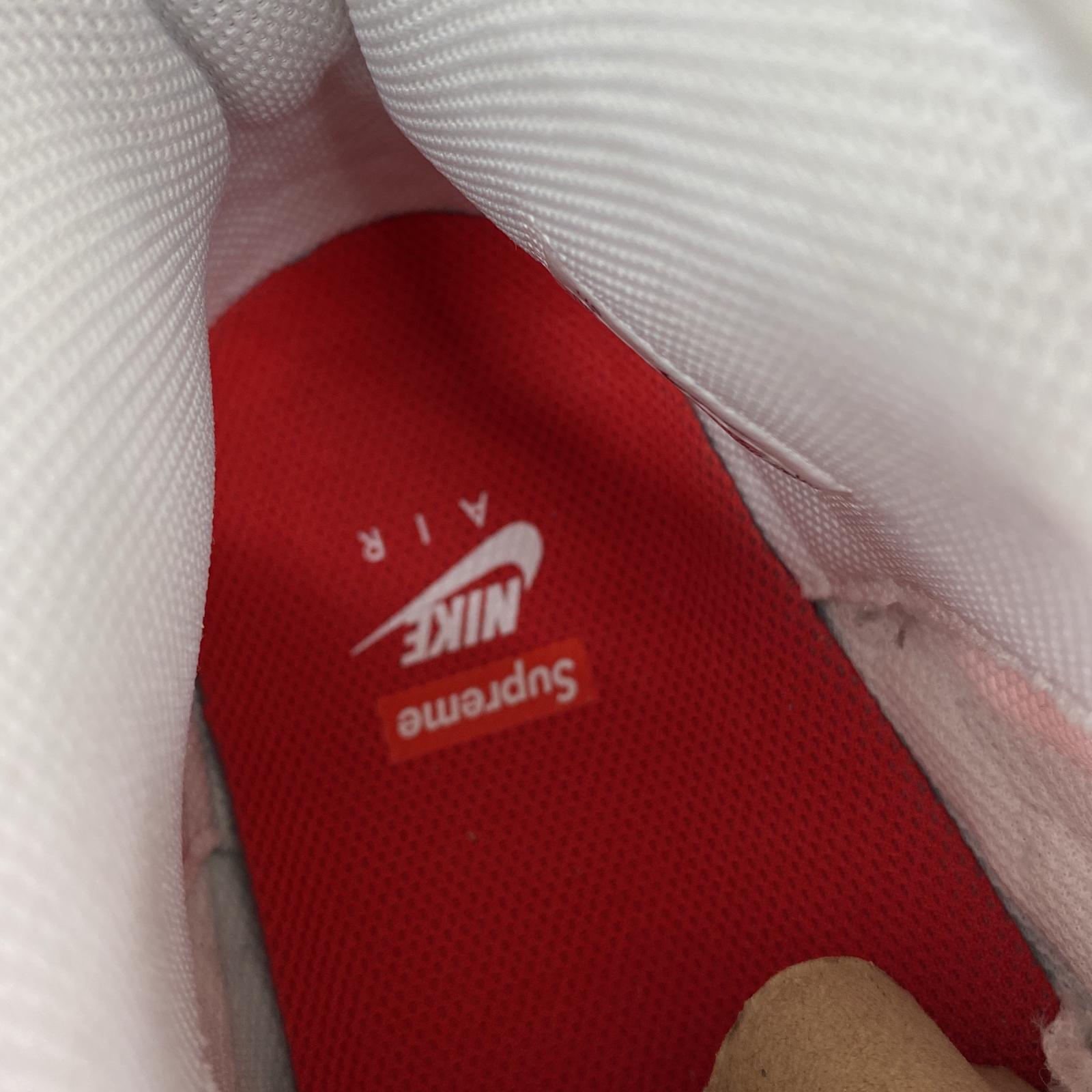 スニーカー ×Supreme Air Bakin (27.0) 27cm (US9 UK8 1/2 EU44) ホワイト