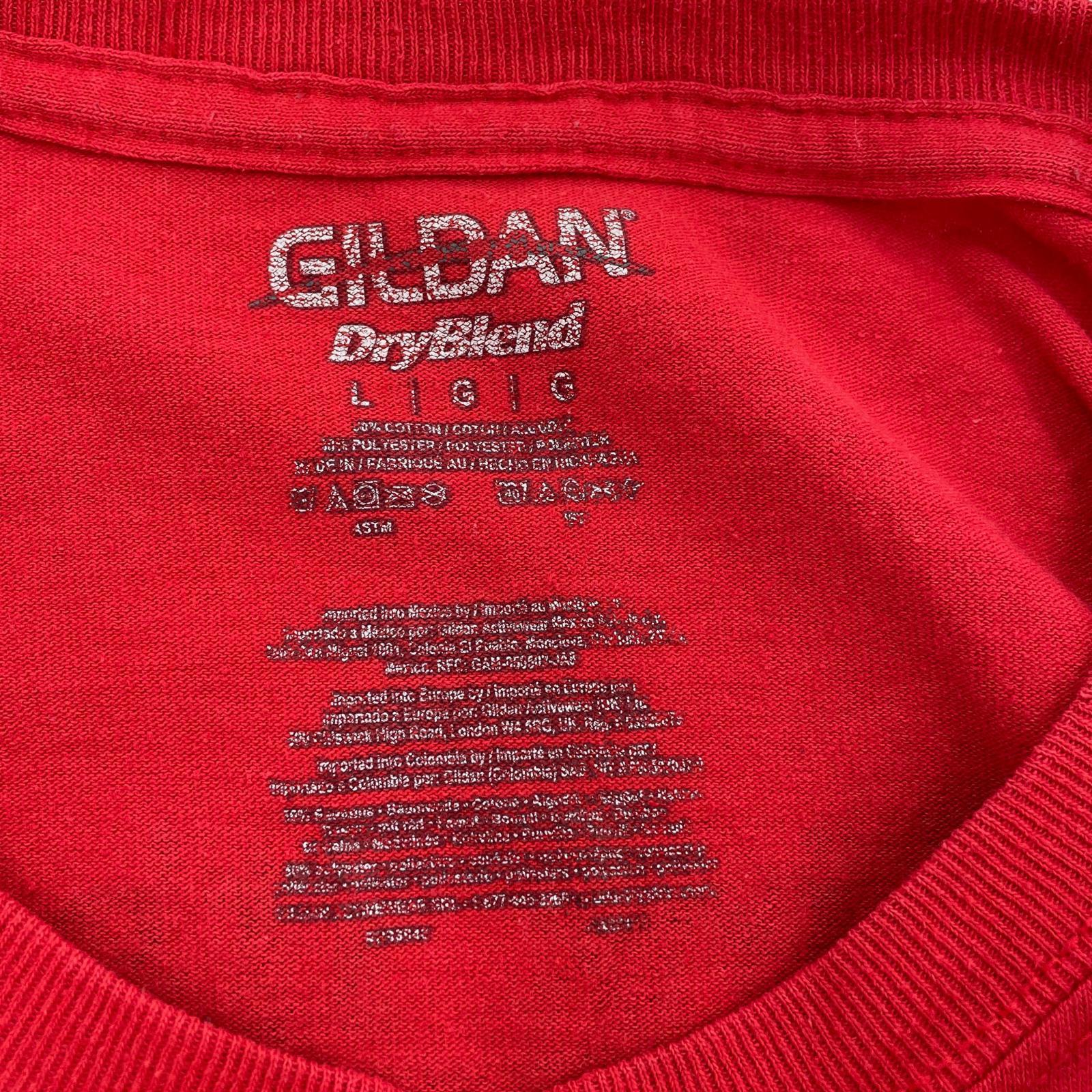 半袖Tシャツ GILDAN 00s~ 赤 (L) L