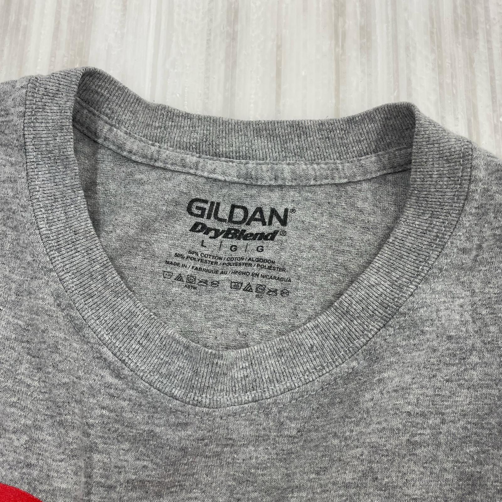 半袖Tシャツ heart walk gildan tシャツ グレー(L) L グレー