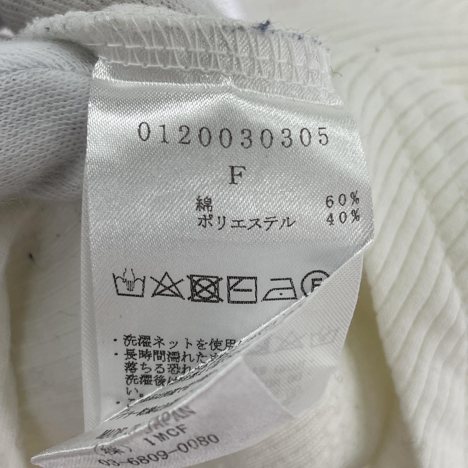 タンクトップ PERVERZE サイドホールカット ニットワンピース ホワイト ホワイト
