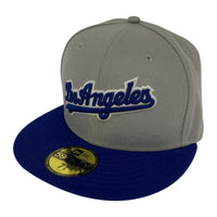 キャップ NEW ERA 59FIFTY ドジャース 7 3/8 グレー