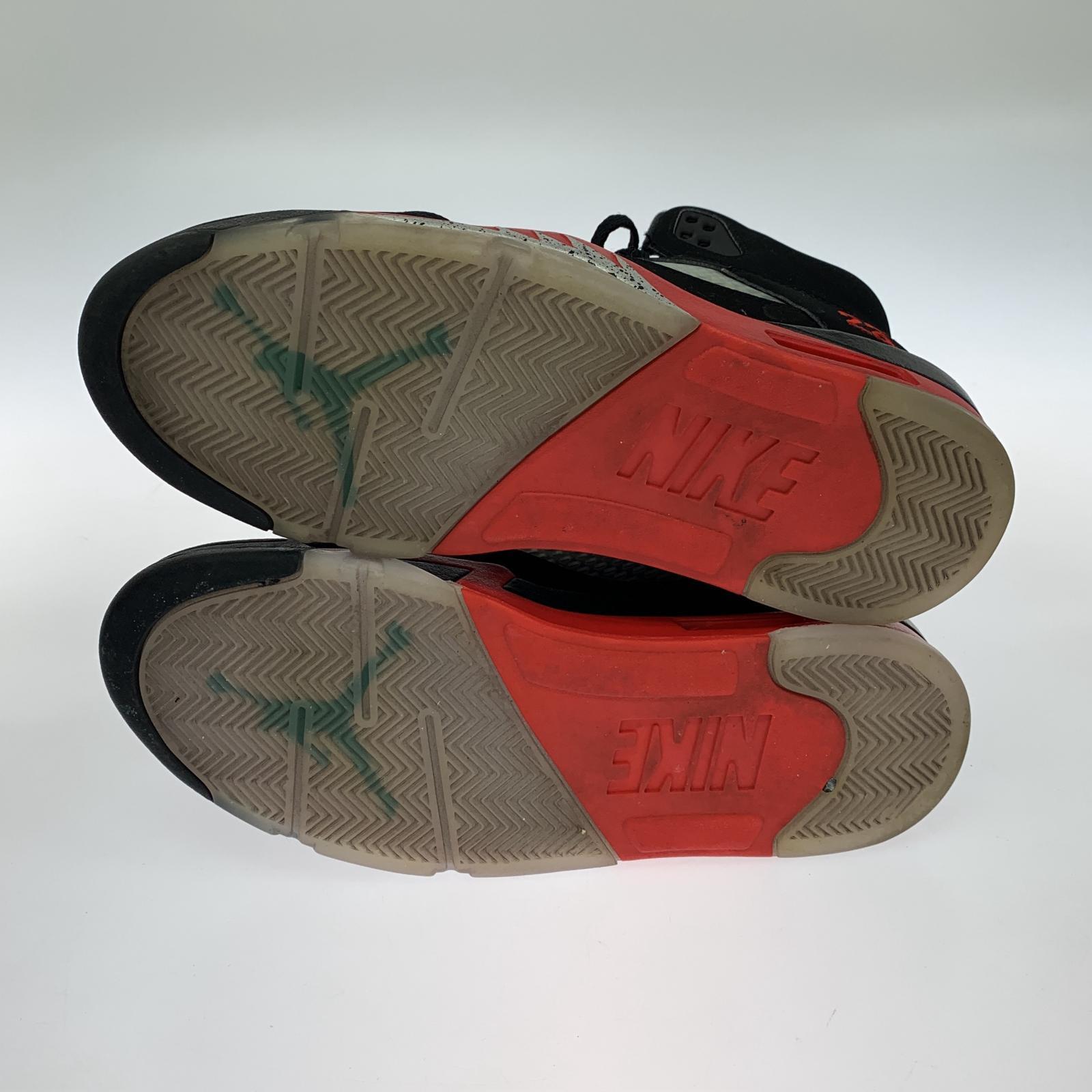 スニーカー AIR JORDAN 5 黒 28.5cm 28.5cm (US10 1/2 UK10 EU47)
