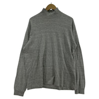 長袖Tシャツ SEAMLESS HI NECK LS TEE (4) グレー