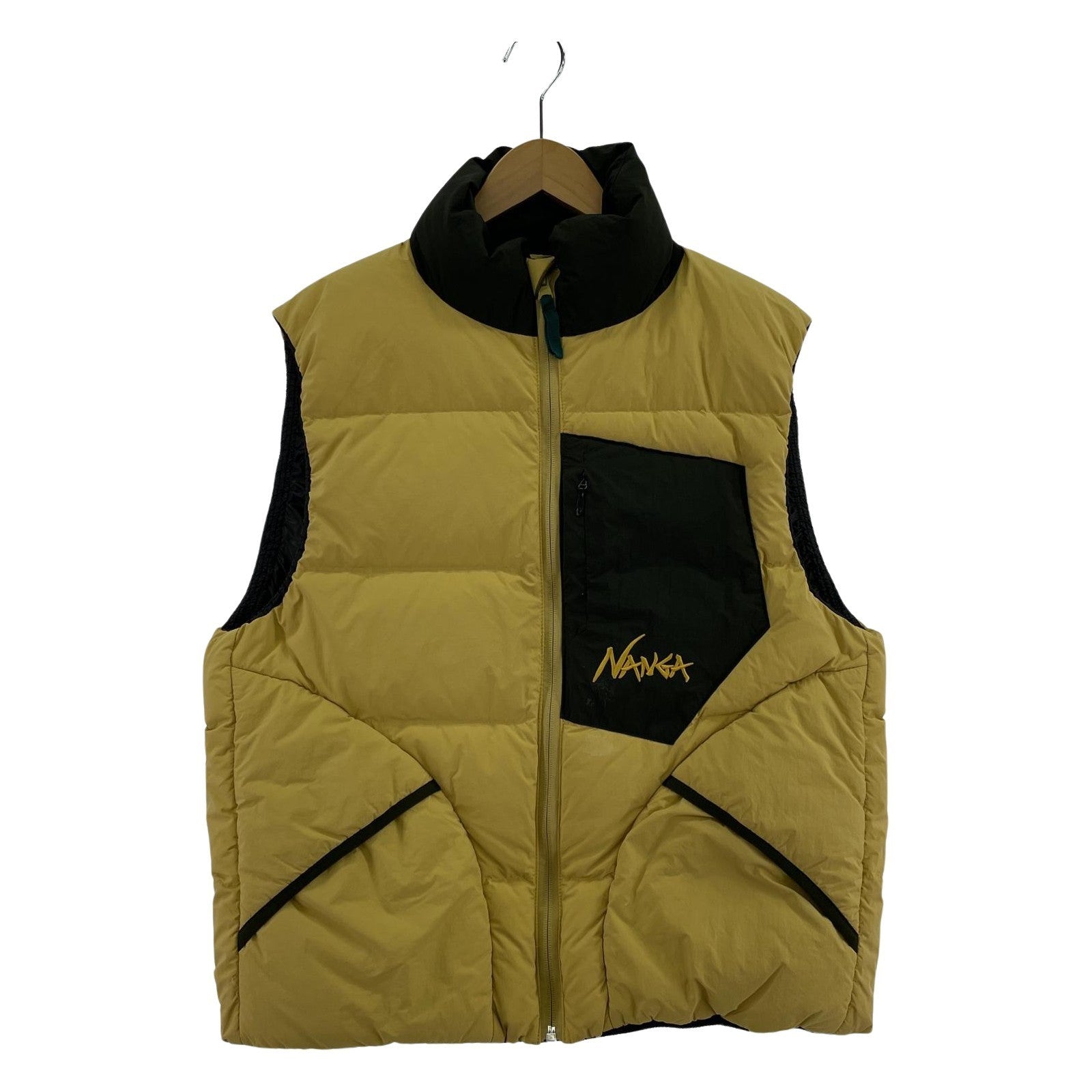 ダウンベスト MAZENO RIDGE VEST 黄 (M) M