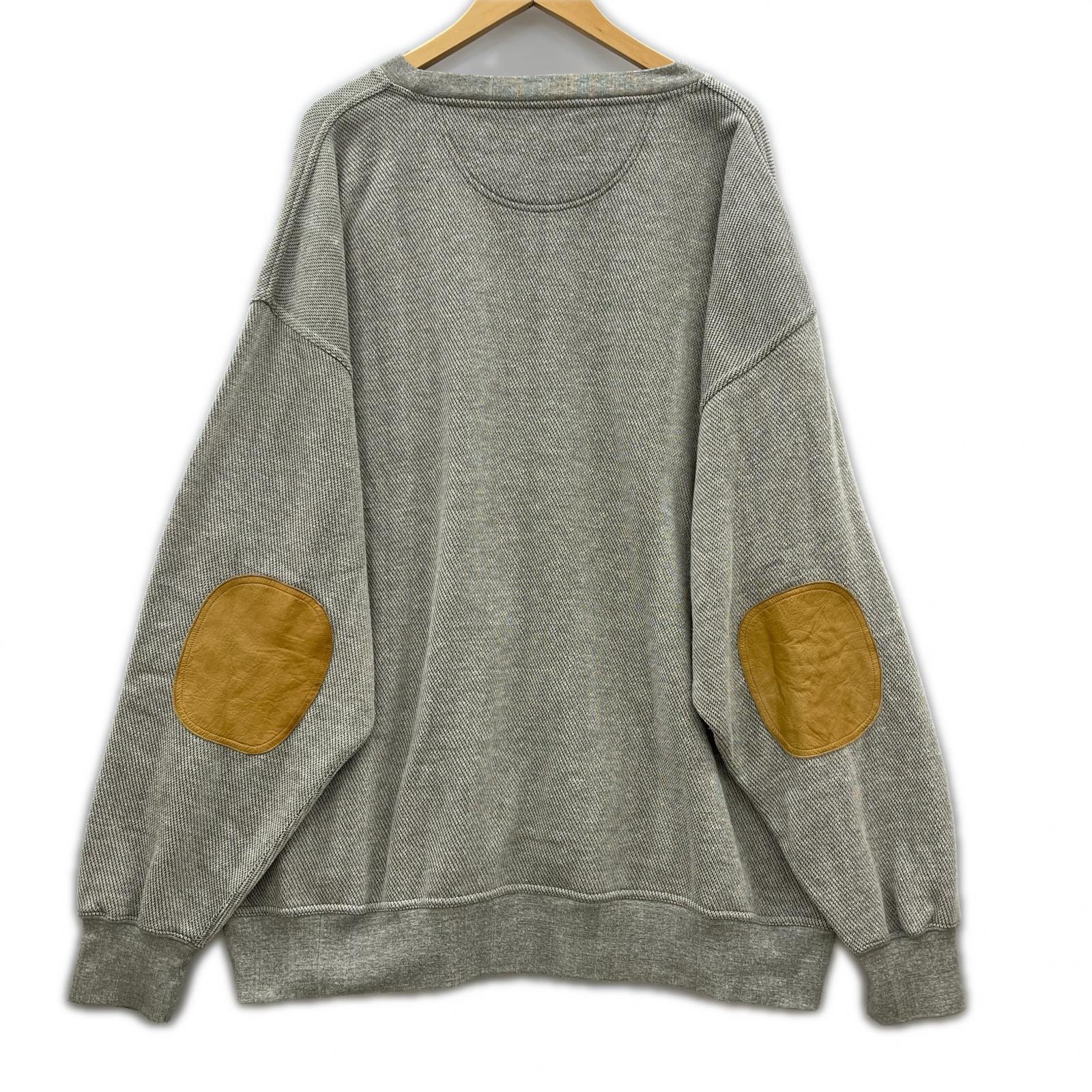 スウェット ORVIS 90s~ グレー エルボーパッチ (XXL) グレー