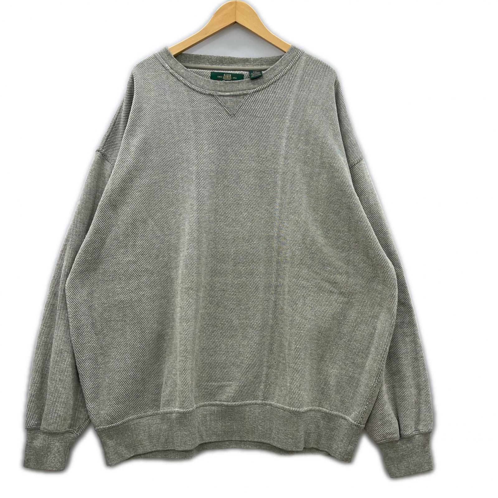 スウェット ORVIS 90s~ グレー エルボーパッチ (XXL) グレー