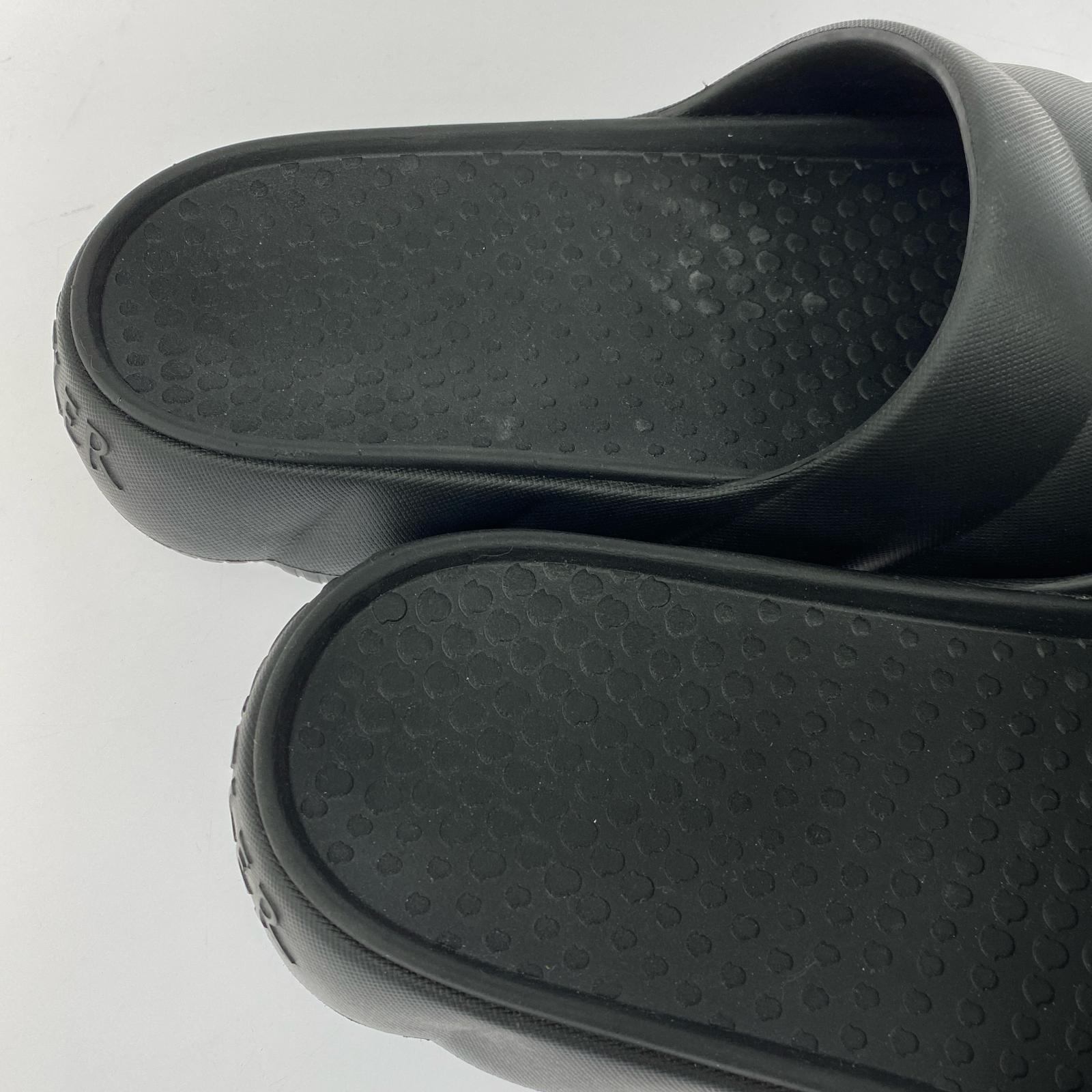 サンダル MONCLER LILO SLIDES サンダル 黒 44 44 ブラック