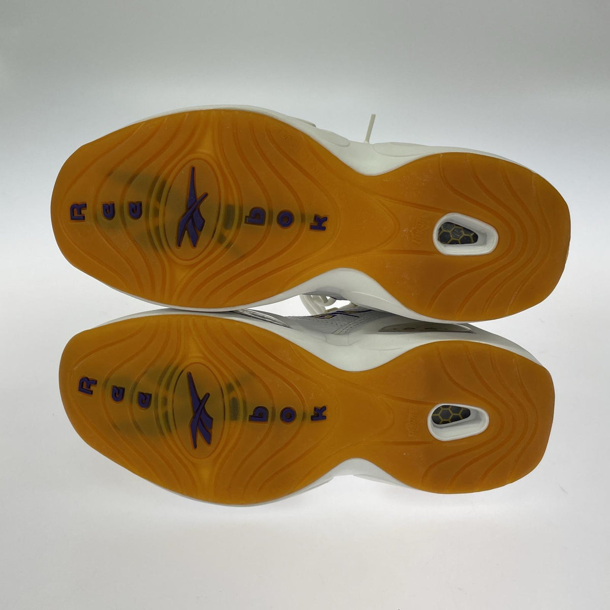 スニーカー QUESTION MID WHITE/YELLOW 28.0 28cm (US10 UK9 1/2 EU46)