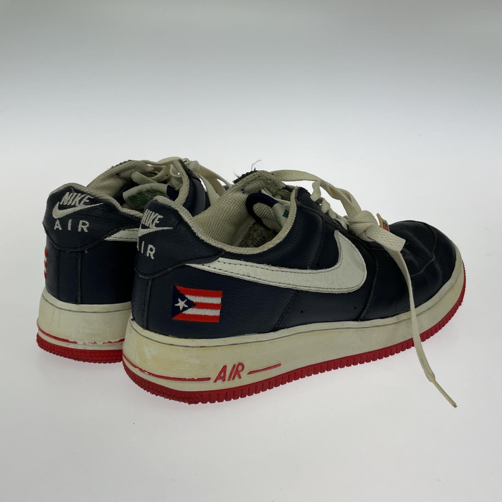 スニーカー AIR FORCE 1 プエルトリコ 3 27.5cm 27.5cm (US9 1/2 UK9 EU45) ネイビー