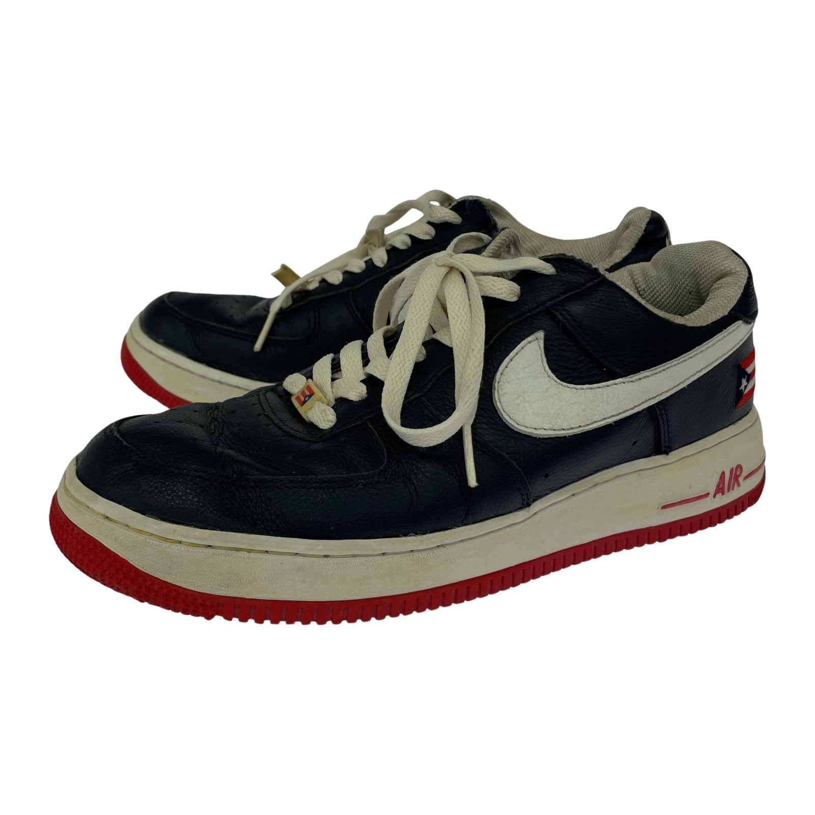 スニーカー AIR FORCE 1 プエルトリコ 3 27.5cm 27.5cm (US9 1/2 UK9 EU45) ネイビー