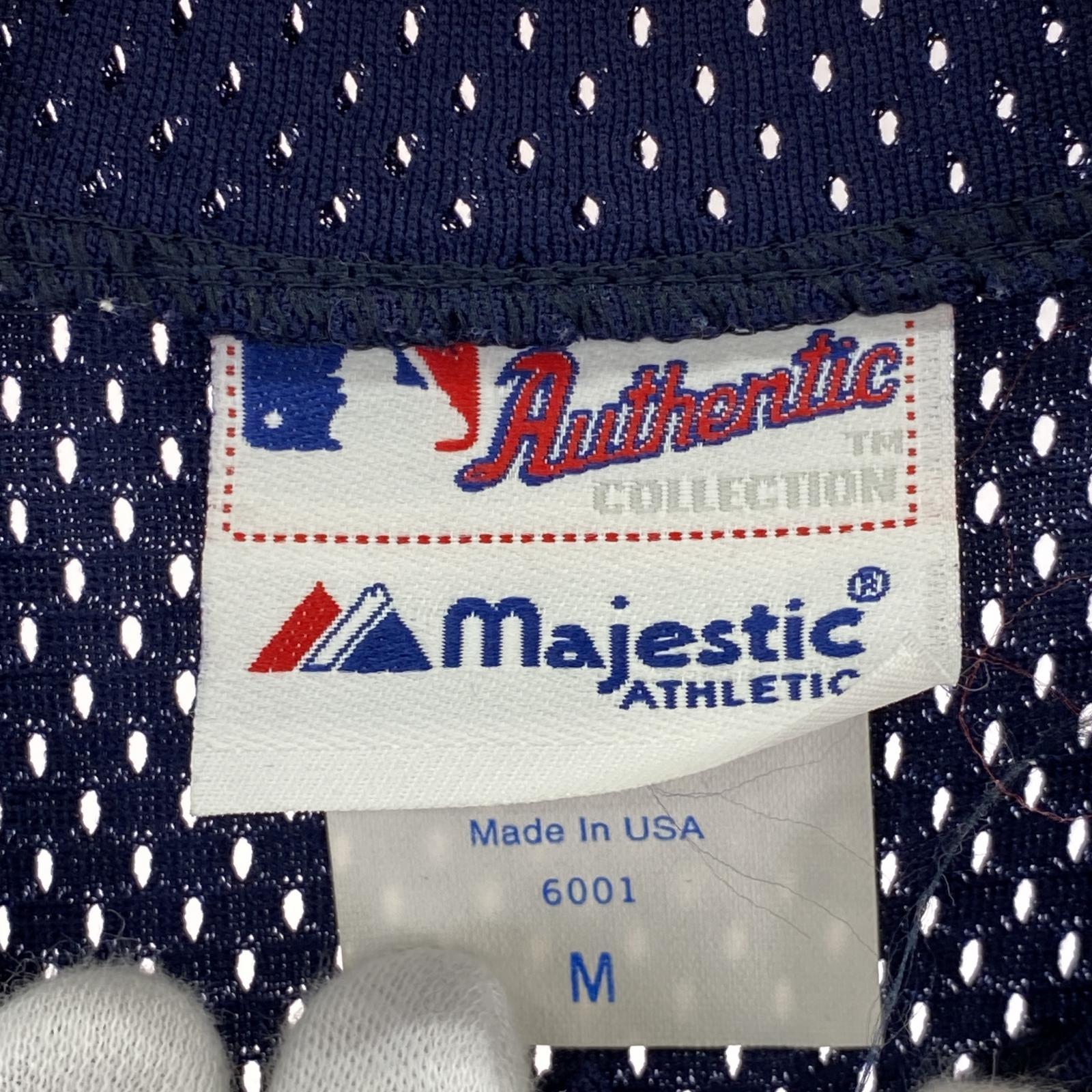 半袖Tシャツ majestic マリナーズゲームシャツ M M ネイビー