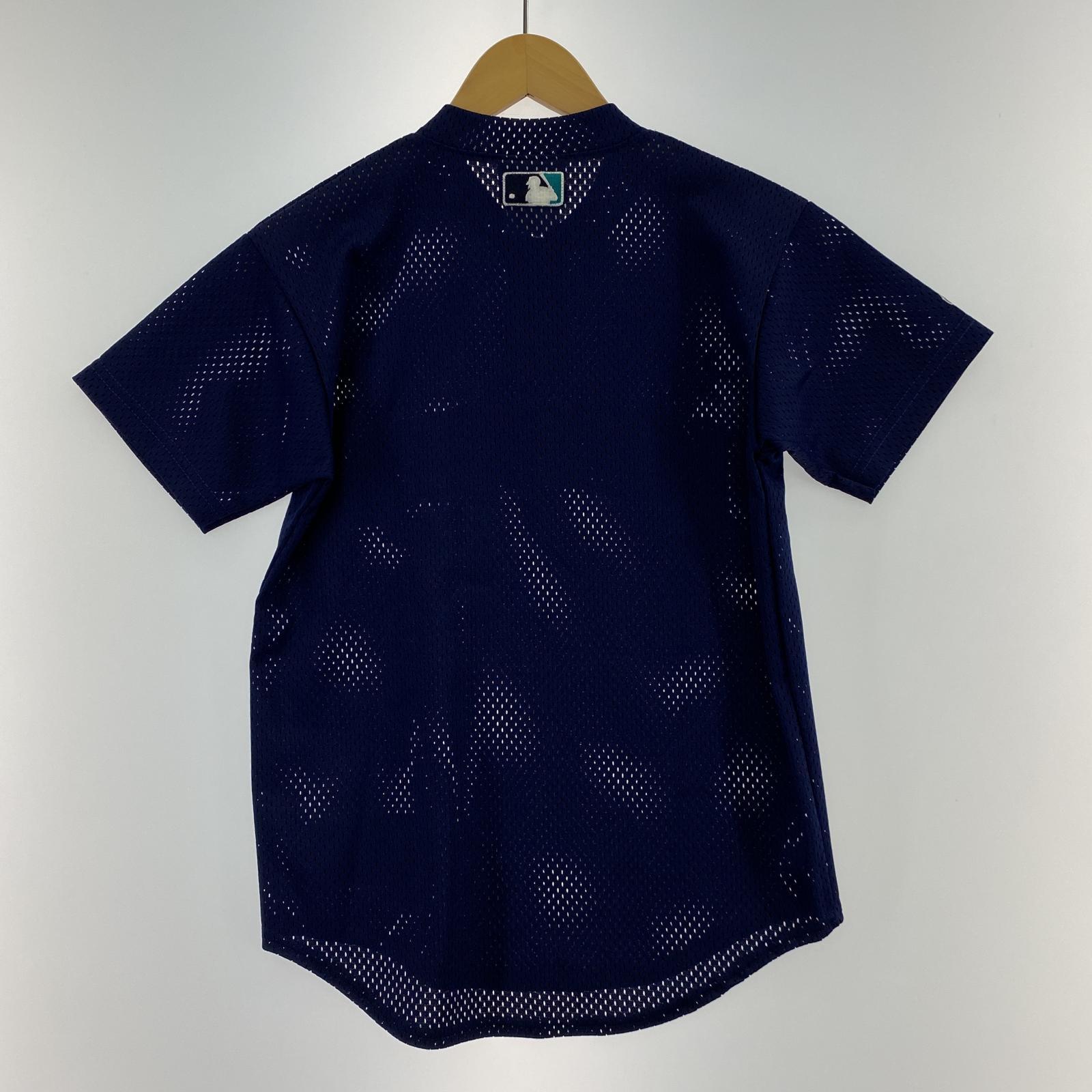 半袖Tシャツ majestic マリナーズゲームシャツ M M ネイビー