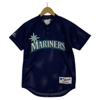 半袖Tシャツ majestic マリナーズゲームシャツ M M ネイビー