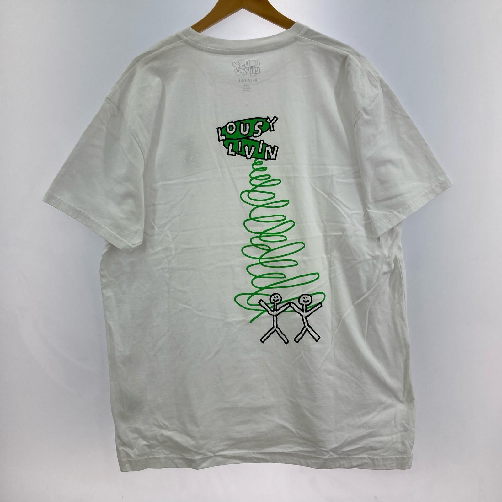半袖Tシャツ LOUSY LIVIN プリント(XL) ホワイト