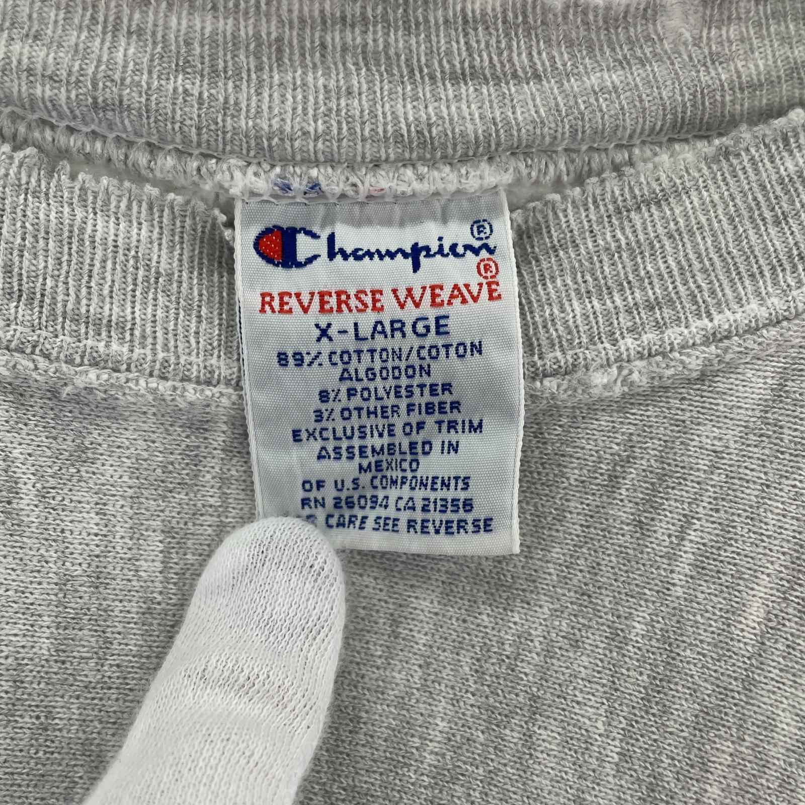 スウェット REVERSE WEAVE WCSC GRY XL LL
