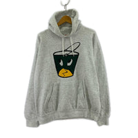 パーカー 00s HANES LOOKOUT records スウェットパーカー(L) L グレー