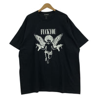 半袖Tシャツ MAJOGARY Fuckyou Angel Tee 黒(2XL) ブラック