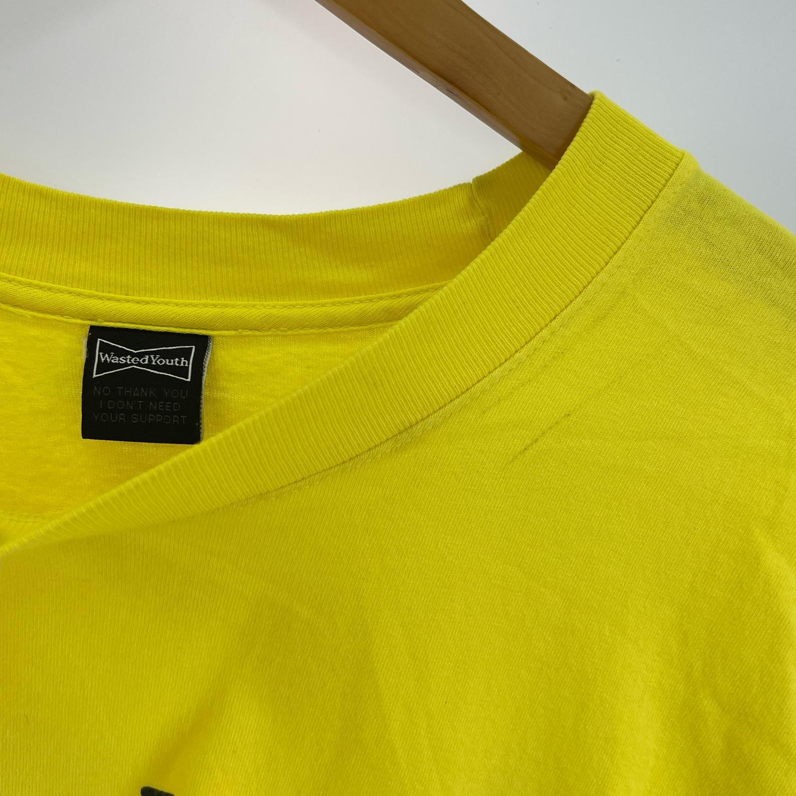 半袖Tシャツ Wasted Youth YELLOW EAGLE T-SHIRT イエロー