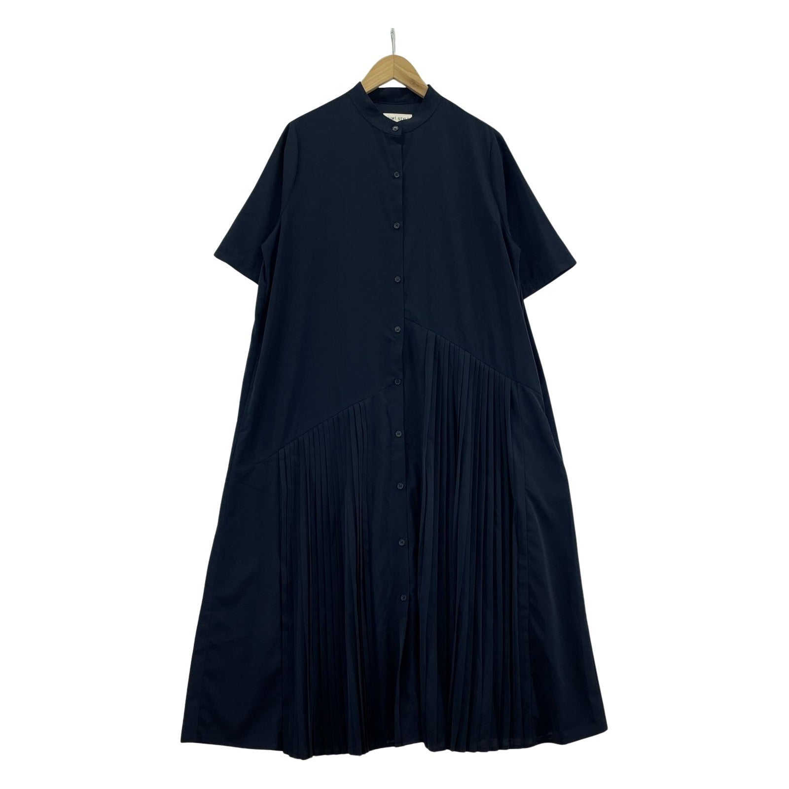 ワンピース SUM1 STYLE 半袖ワンピース ネイビー ネイビー
