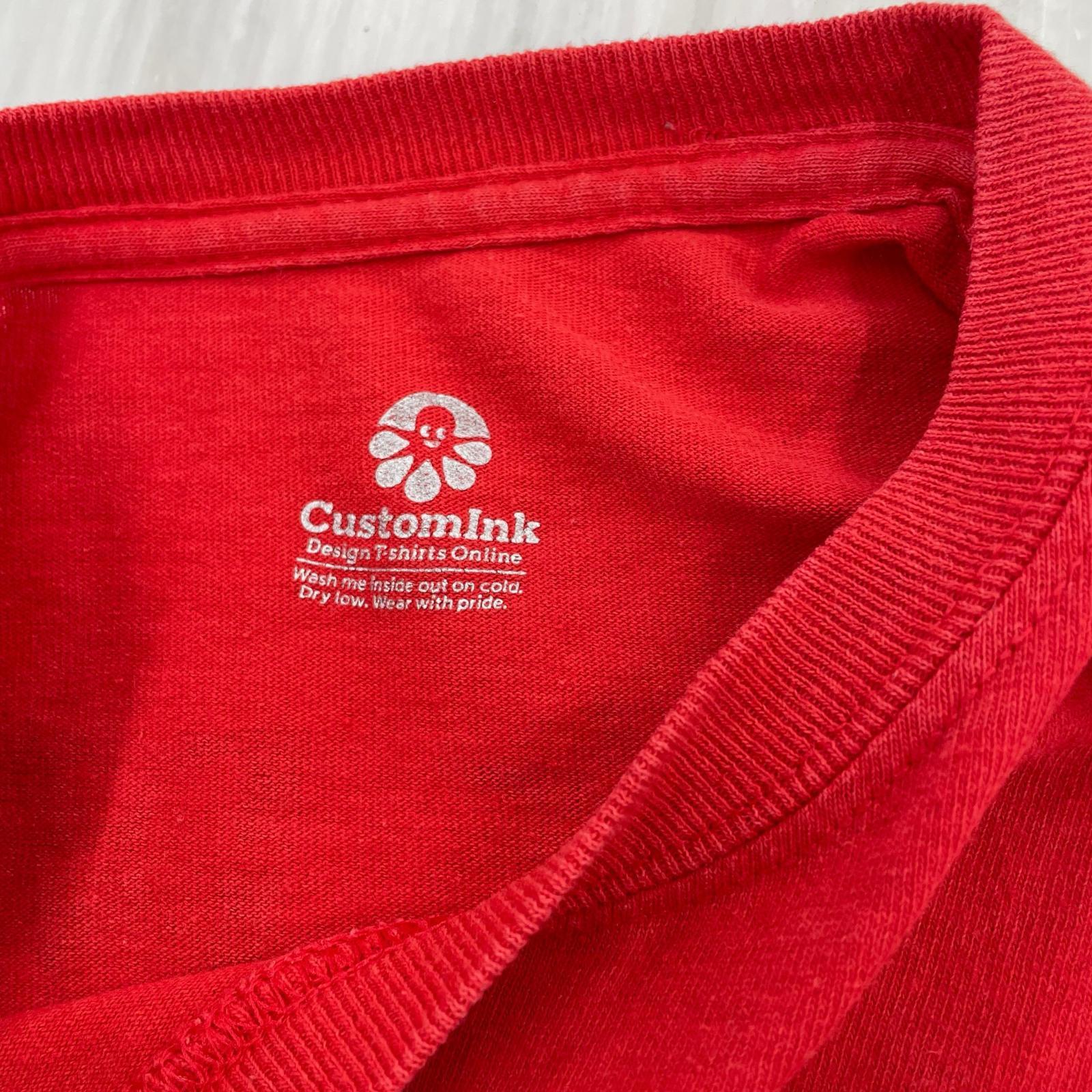 半袖Tシャツ ハンドサイン 赤 レッド