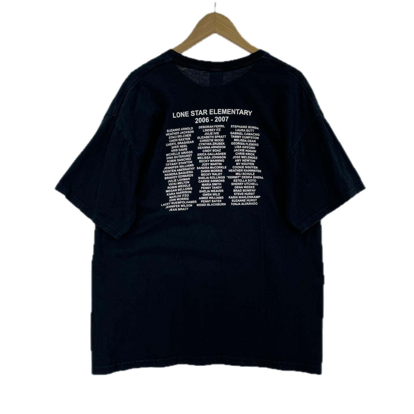 半袖Tシャツ LONE STAR ELEMENTARY STAFF TEE 黒 L L ブラック