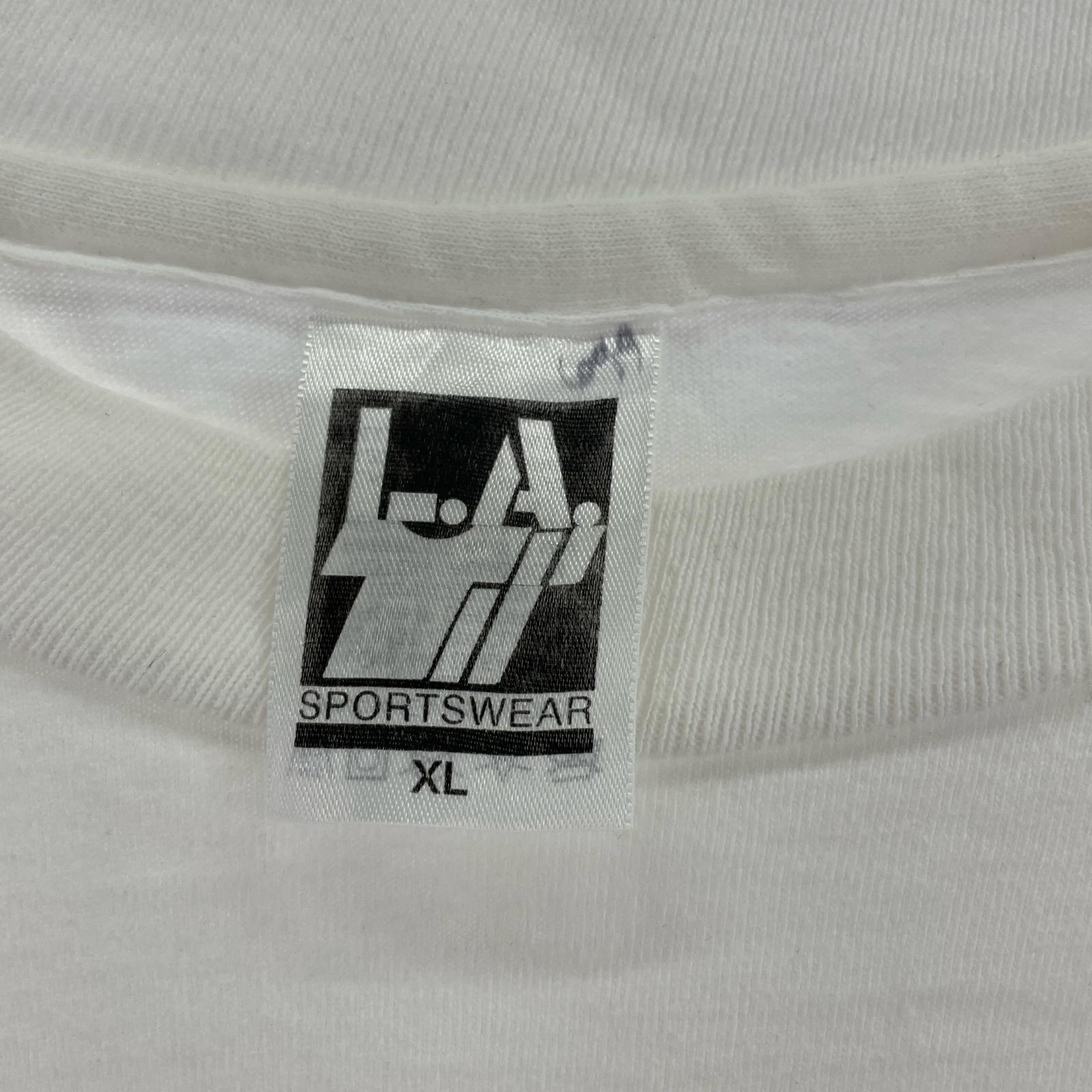 半袖Tシャツ 90s Sleeve stars and stripes 白 XL ホワイト