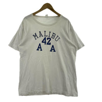 半袖Tシャツ MALIBU 白 ホワイト