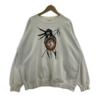 スウェット 90s Native American 白 XL ホワイト