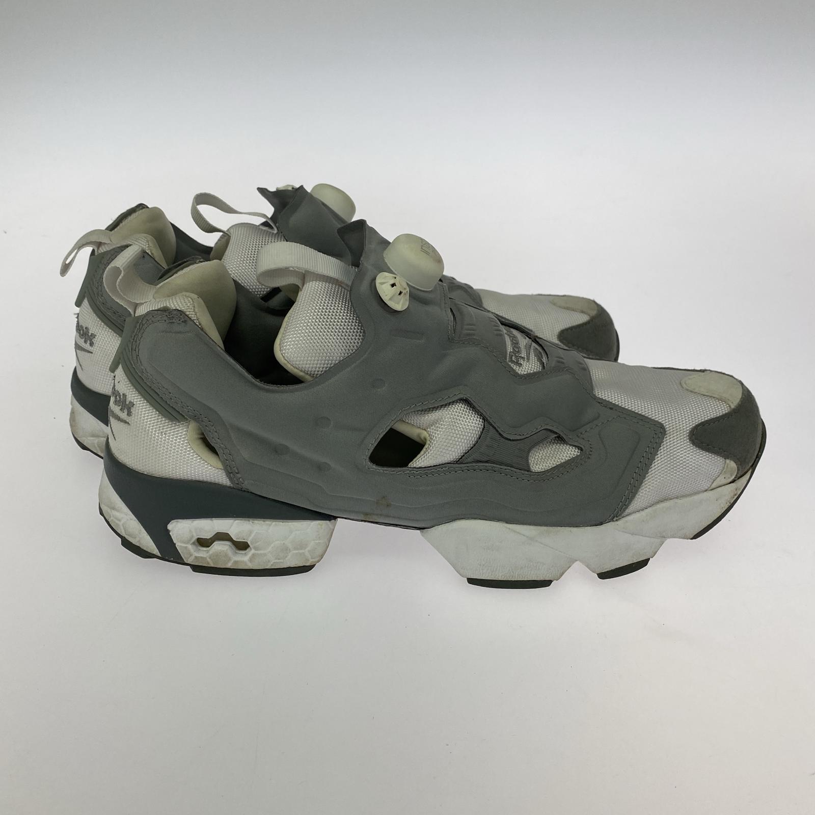 スニーカー INSTA PUMP FURY M48560 (28.5cm) グレー×ホワイト 28.5cm (US10 1/2 UK10 EU47)