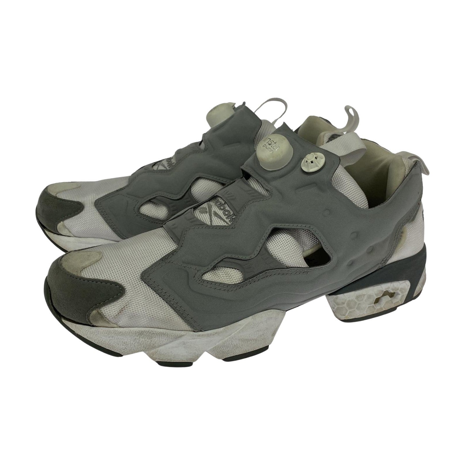 スニーカー INSTA PUMP FURY M48560 (28.5cm) グレー×ホワイト 28.5cm (US10 1/2 UK10 EU47)
