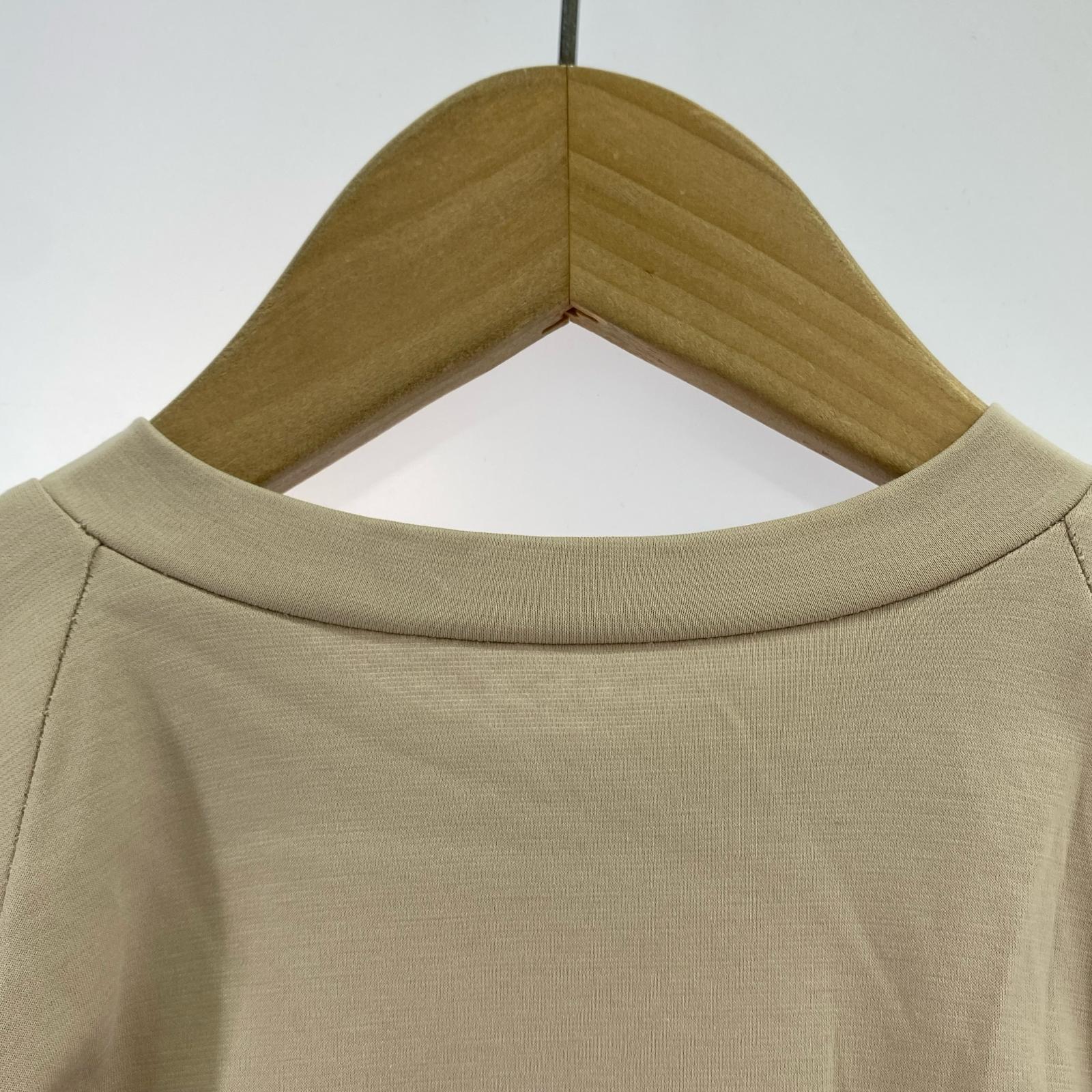 半袖Tシャツ SATORU SASAKI Roll-up Sleeve T-Shirt(1) 1 ベージュ