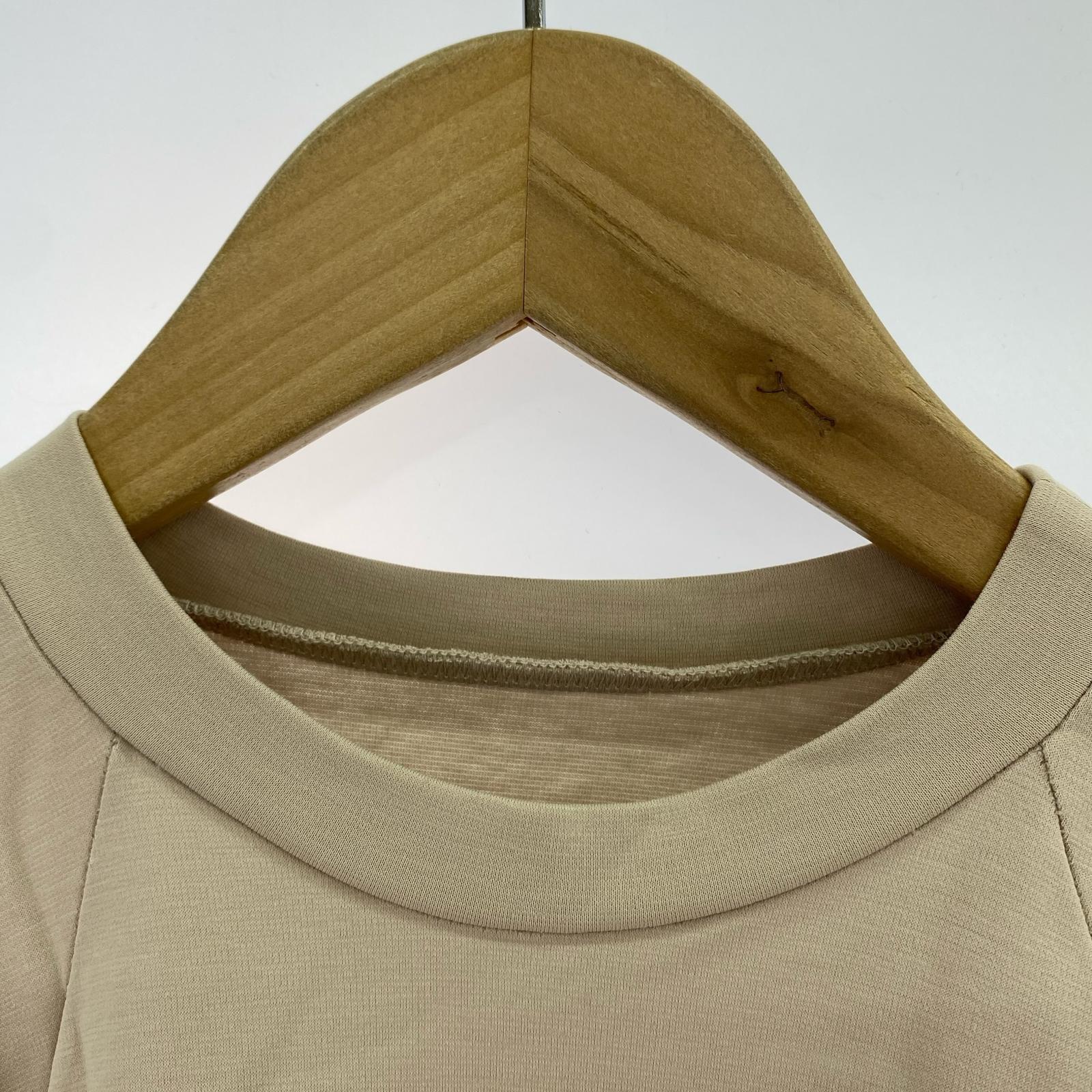 半袖Tシャツ SATORU SASAKI Roll-up Sleeve T-Shirt(1) 1 ベージュ