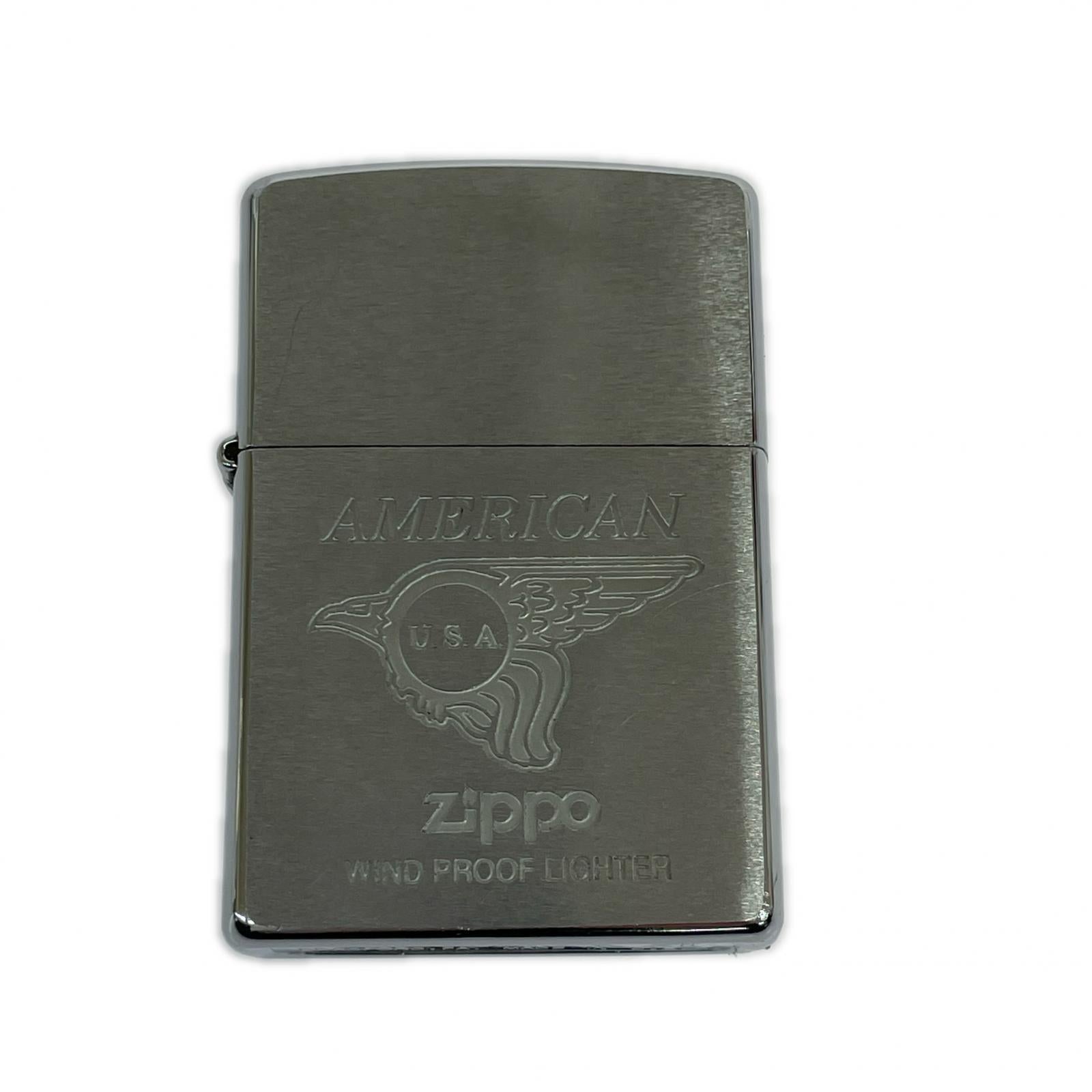 ライター ZIPPO AMERICAN K XII シルバー