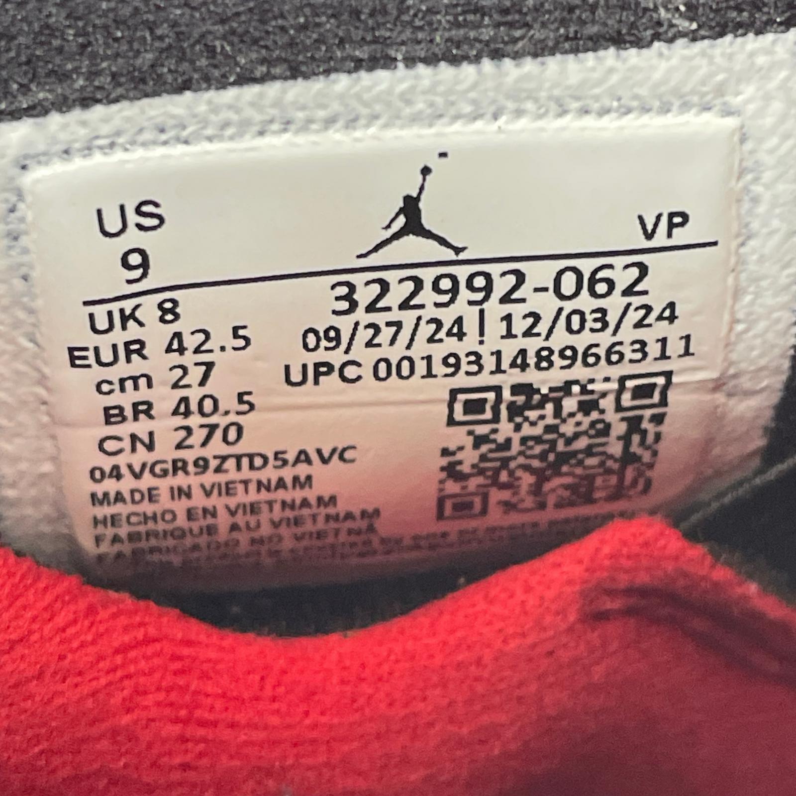 スニーカー NIKE AIR JORDAN 32992-062 27cm (US9 UK8 1/2 EU44) ブラック