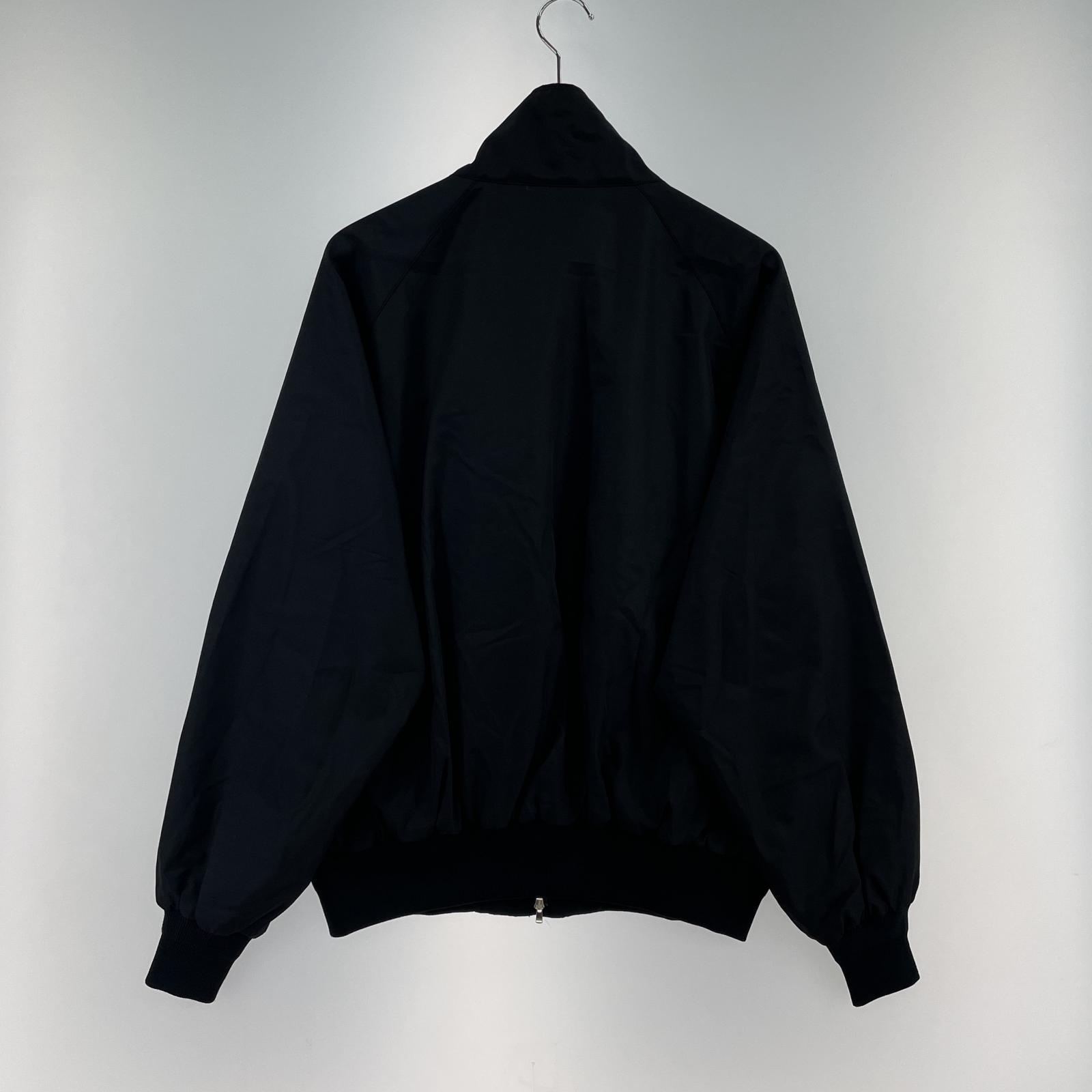 ブルゾン everyone nylon silk track jacket /黒/M M ブラック