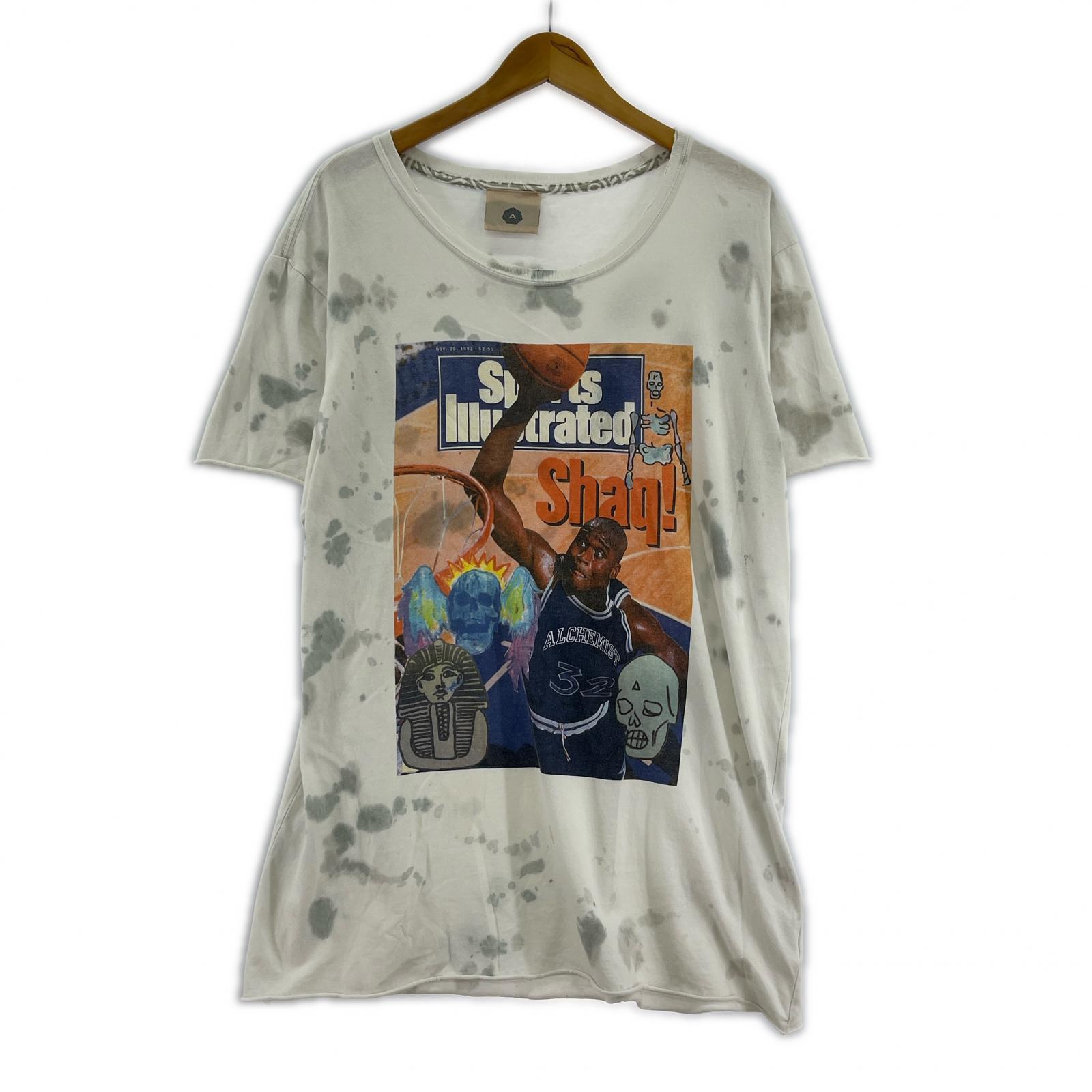 半袖Tシャツ alchemist グラフィックタイダイTee L ホワイト