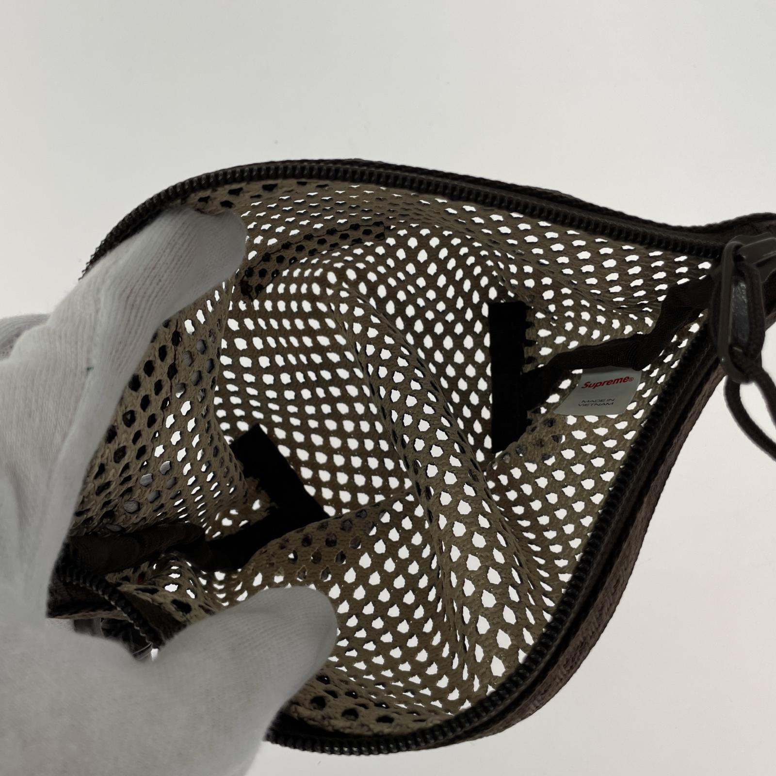 その他バッグ 25SS Mesh Mini Pouch ブラウン