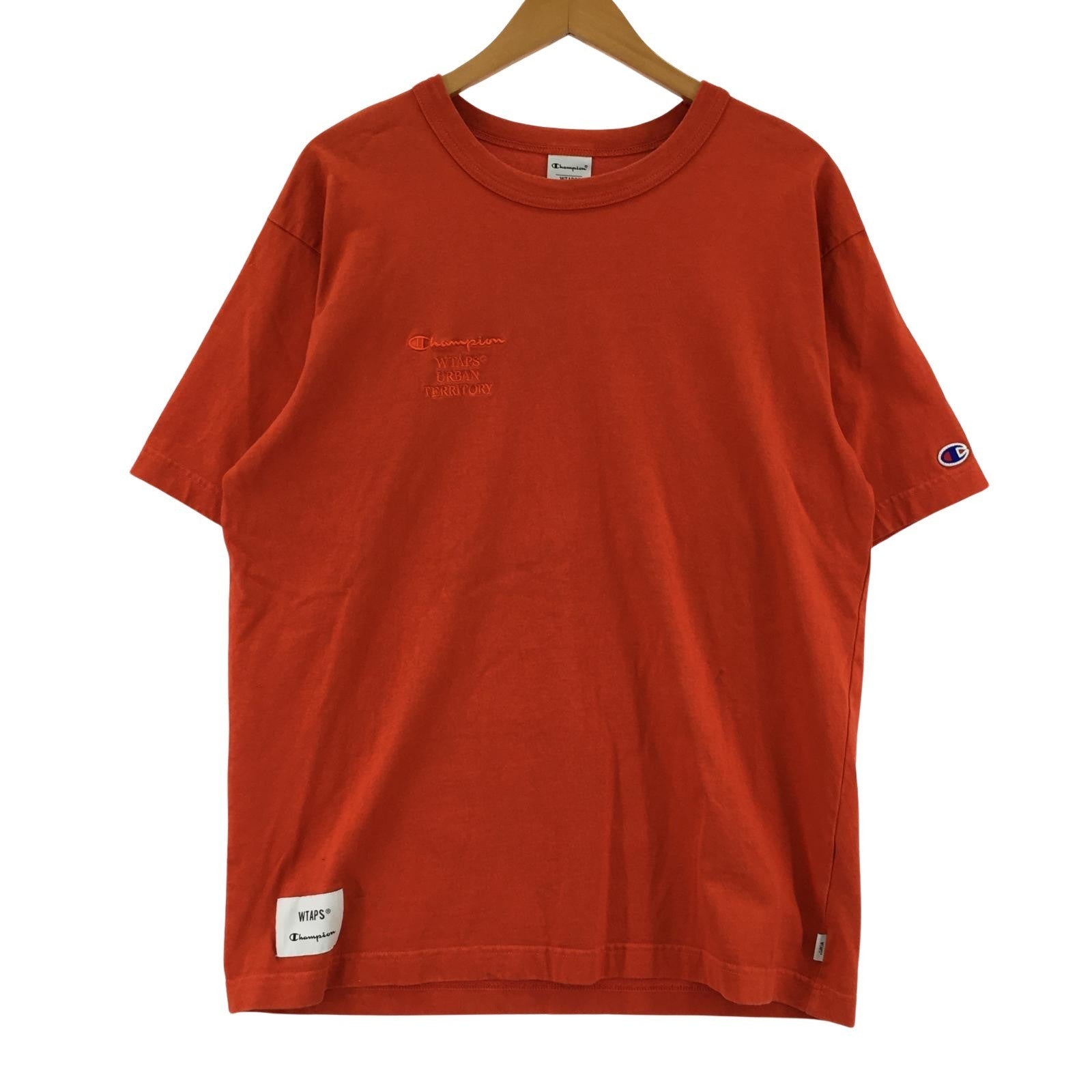 半袖Tシャツ ×Champion Academy T-shirts オレンジ M M オレンジ