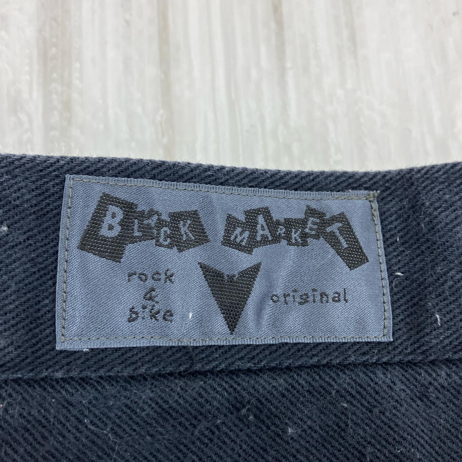 パンツ BLACK MARKET ボンテージパンツ(約29インチ) ブラック
