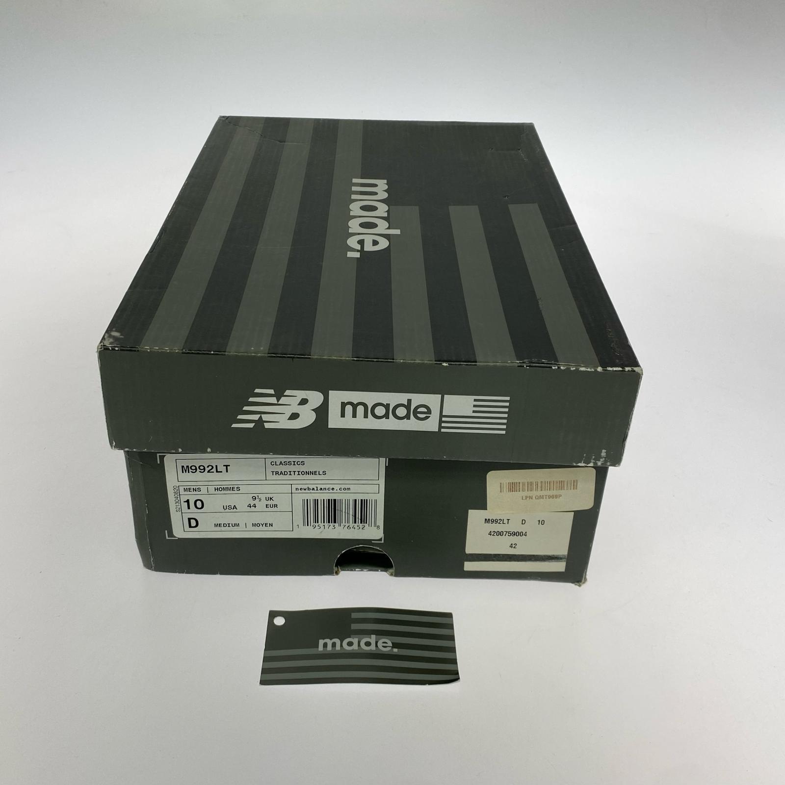 スニーカー 992 米国製 BLK/PUP 28.0 28cm (US10 UK9 1/2 EU46) ブラック