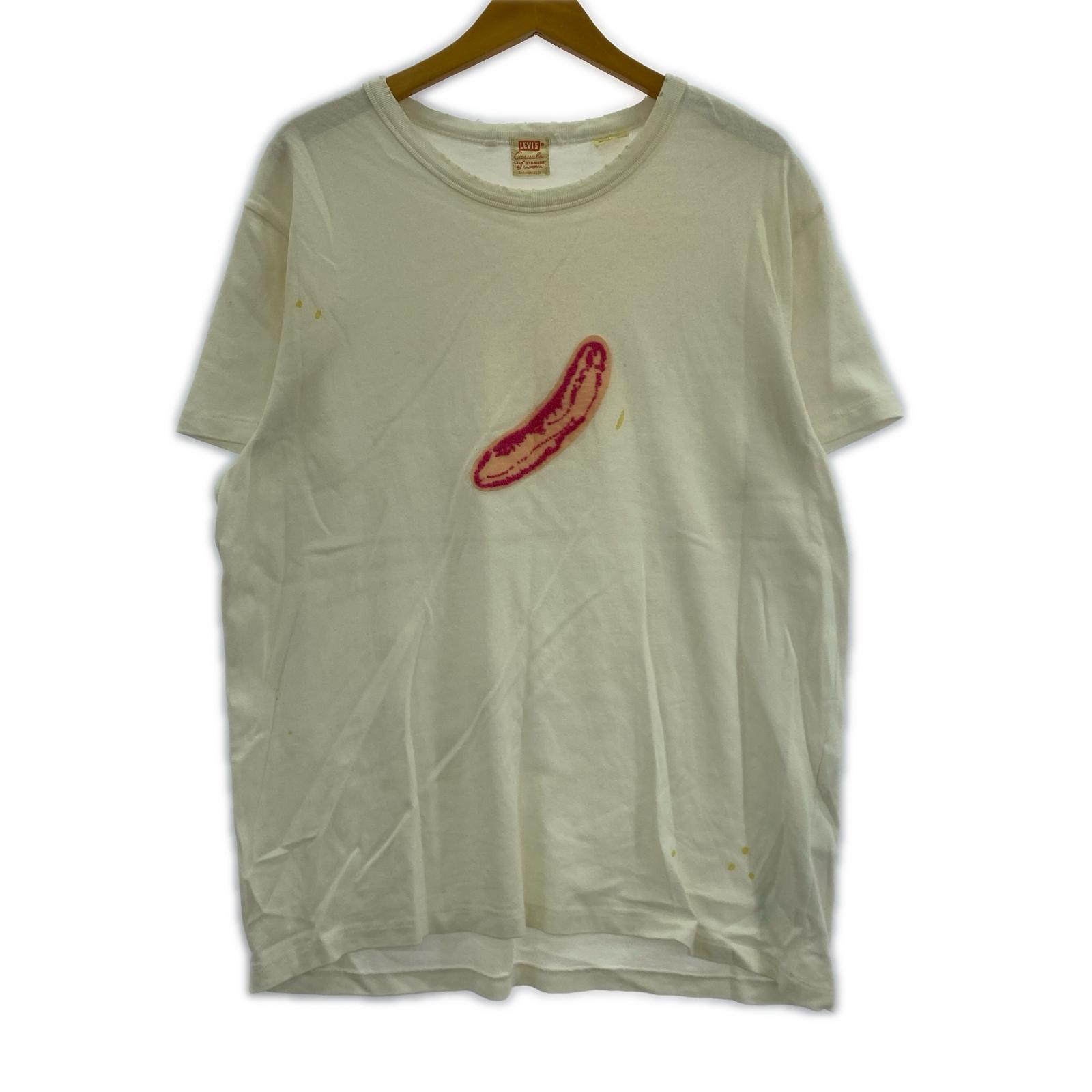 半袖Tシャツ アイボリー (M) M
