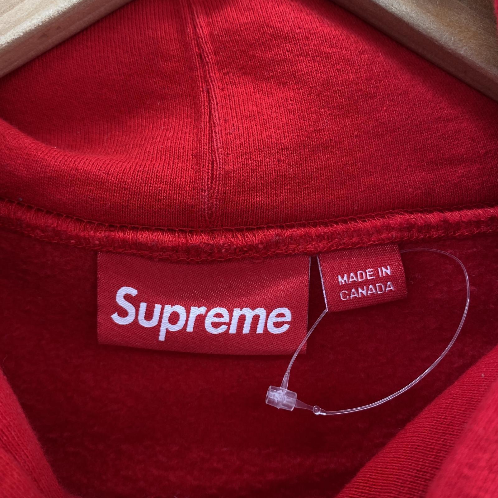 パーカー SUPREME 22SS ENAMEL SMALL BOX S レッド