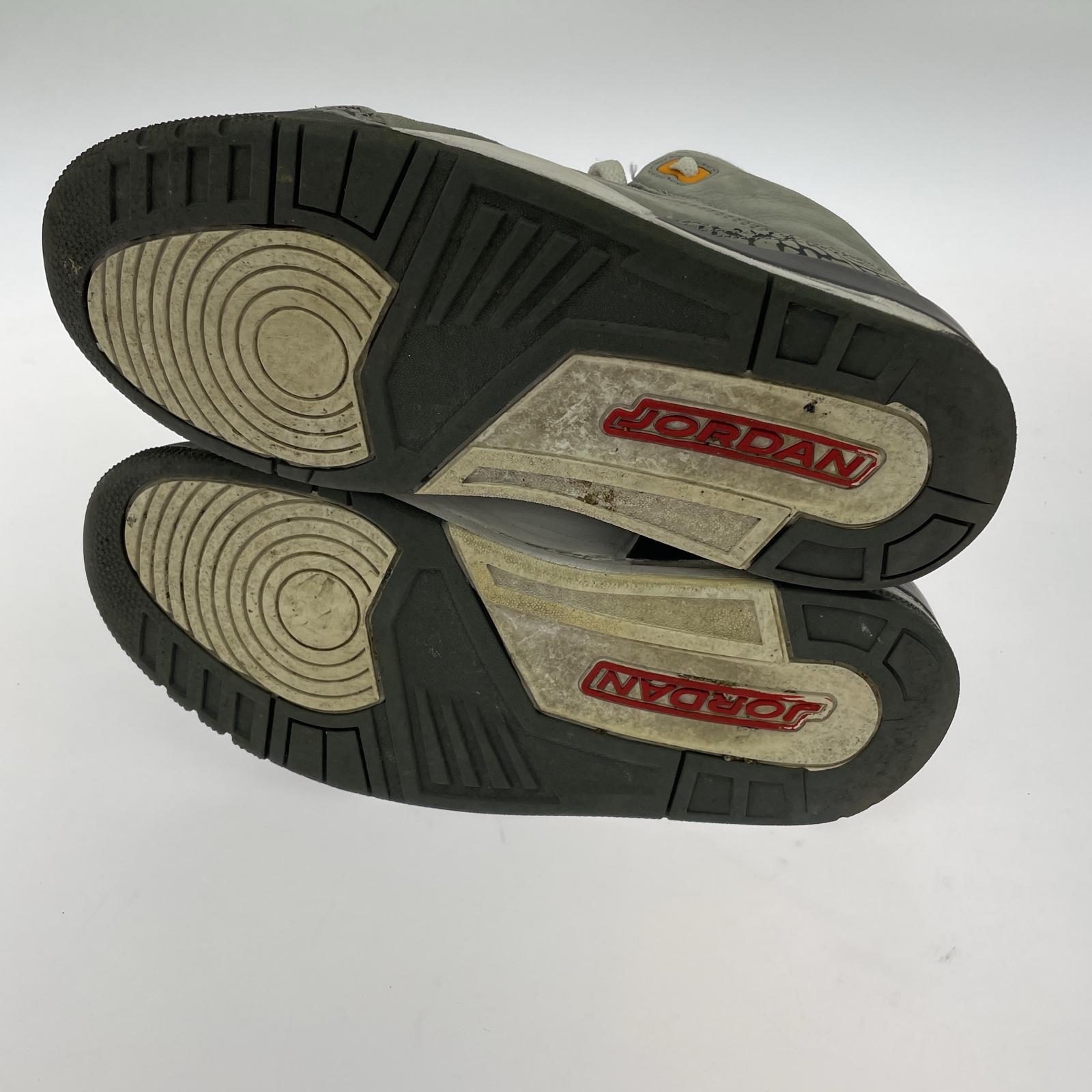 スニーカー Air Jordan 3 27.5㎝ 27.5cm (US9 1/2 UK9 EU45) グレー