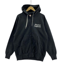 パーカー STANDARD CALIFORNIA SD US Cotton Script Logo Zip Hood Sweat L ブラック L グレー