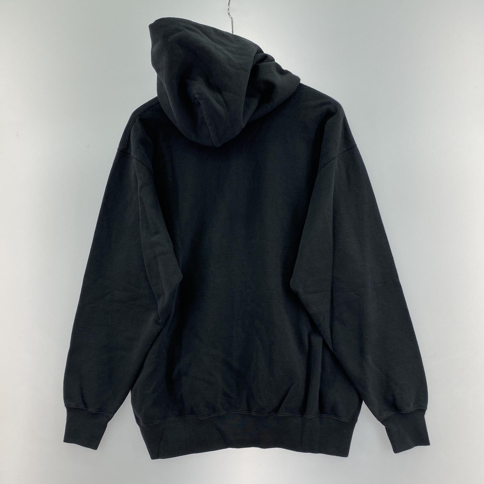 パーカー STANDARD CALIFORNIA SD US Cotton Script Logo Zip Hood Sweat L ブラック L グレー