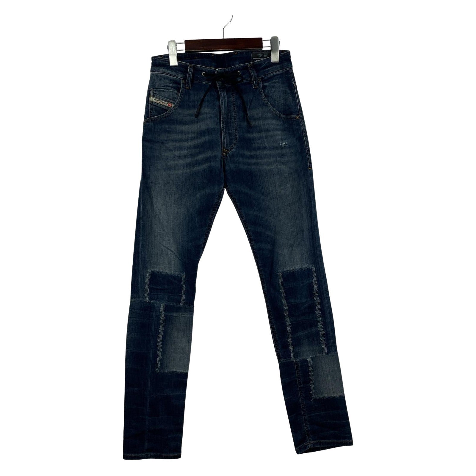 デニムパンツ ジョグジーンズ W26 26 ネイビー
